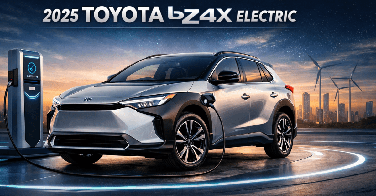 Toyota BZ4X Electric 2025 – Range & Charging Explained