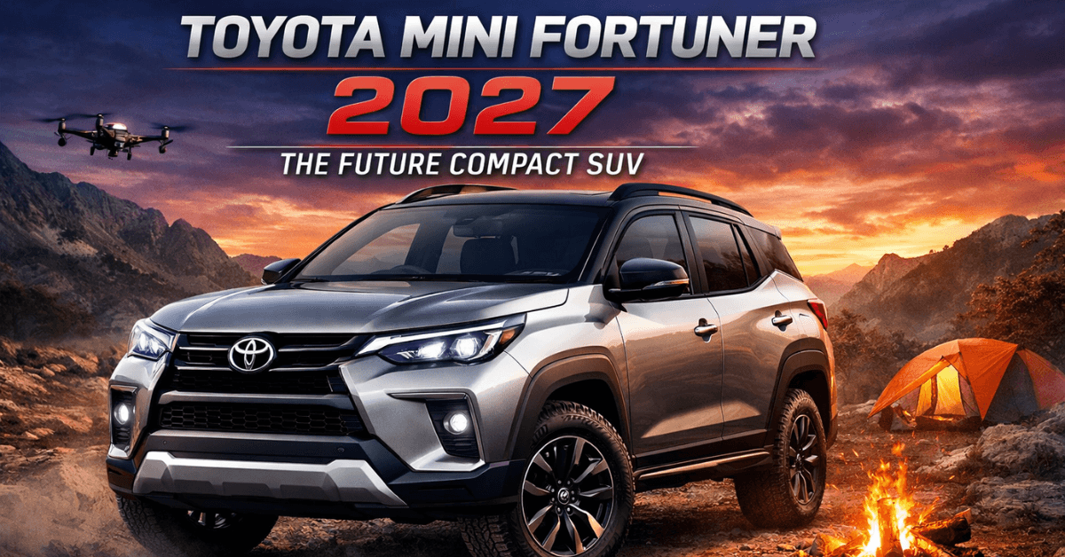 Toyota Mini Fortuner 2027 – First Look & Expected Specs