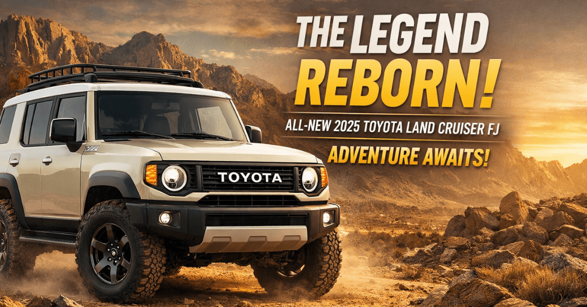 Toyota New Land Cruiser FJ 2025 – Specifications & Features